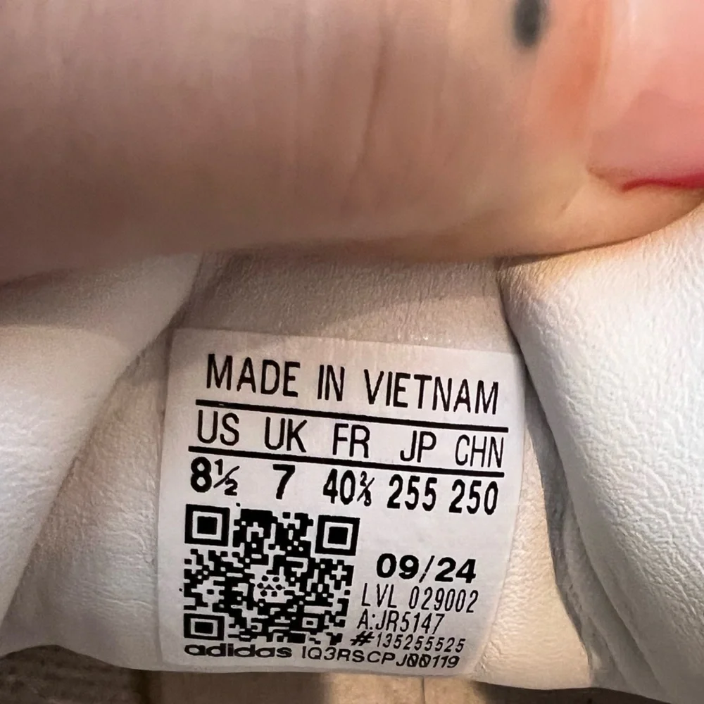 Adidas tan brown white samba sneakers size 9 - Picture 7 of 8